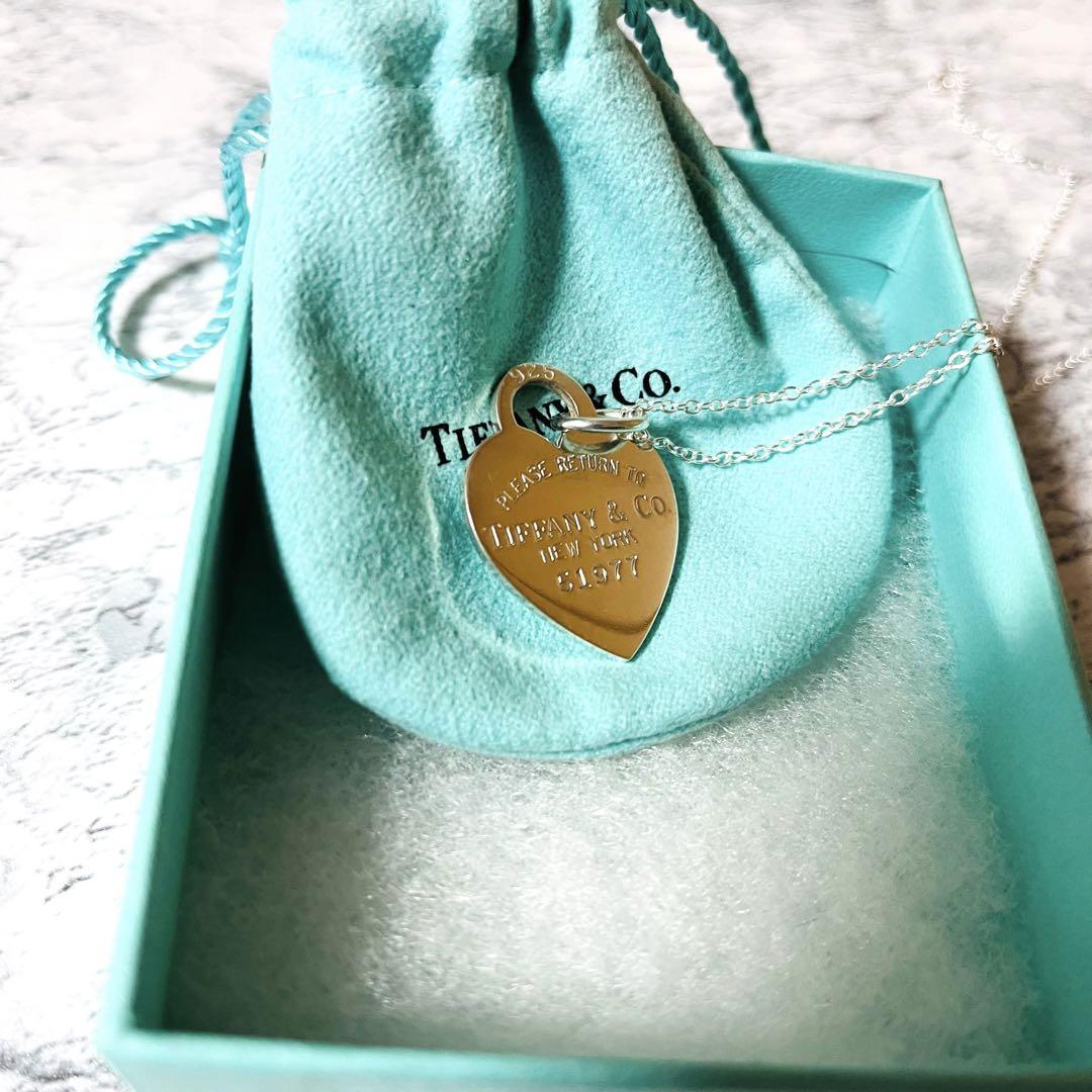 極美品】Tiffany& Co. リターントゥハート タグ ネックレス