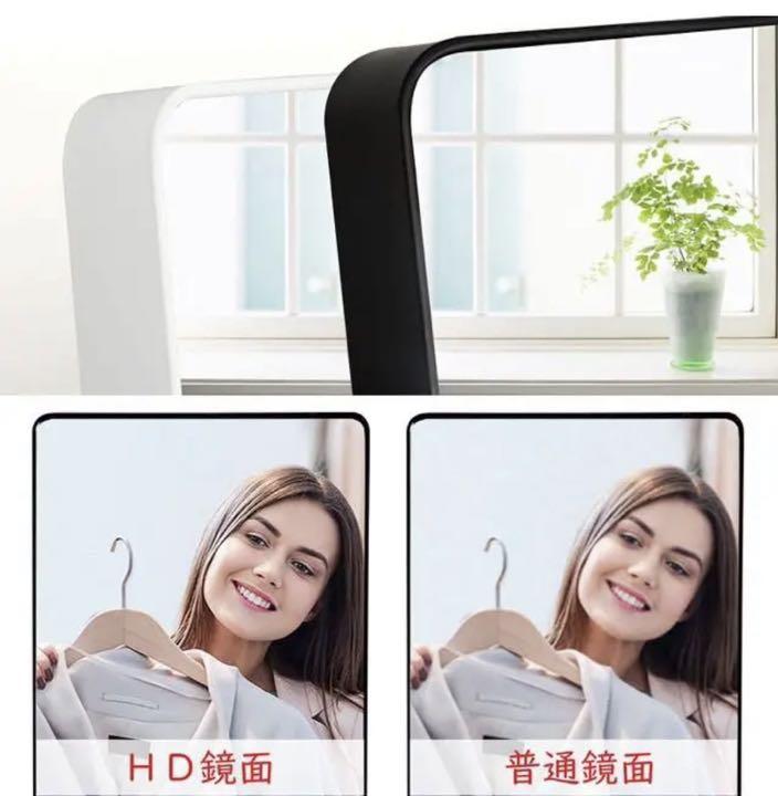 低価安い ⭐️特大SALE⭐️全身鏡 スタンドミラー お洒落 ホワイト 飛散防止 新品未使用 wSpCT-m37080239993 国産人気