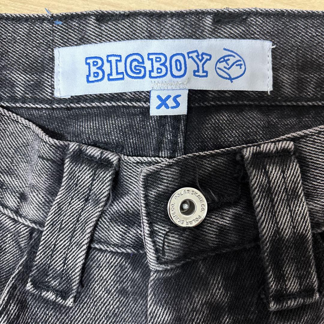 polar skate big boy デニム 紫 xsサイズ 旧ロゴ - メルカリ