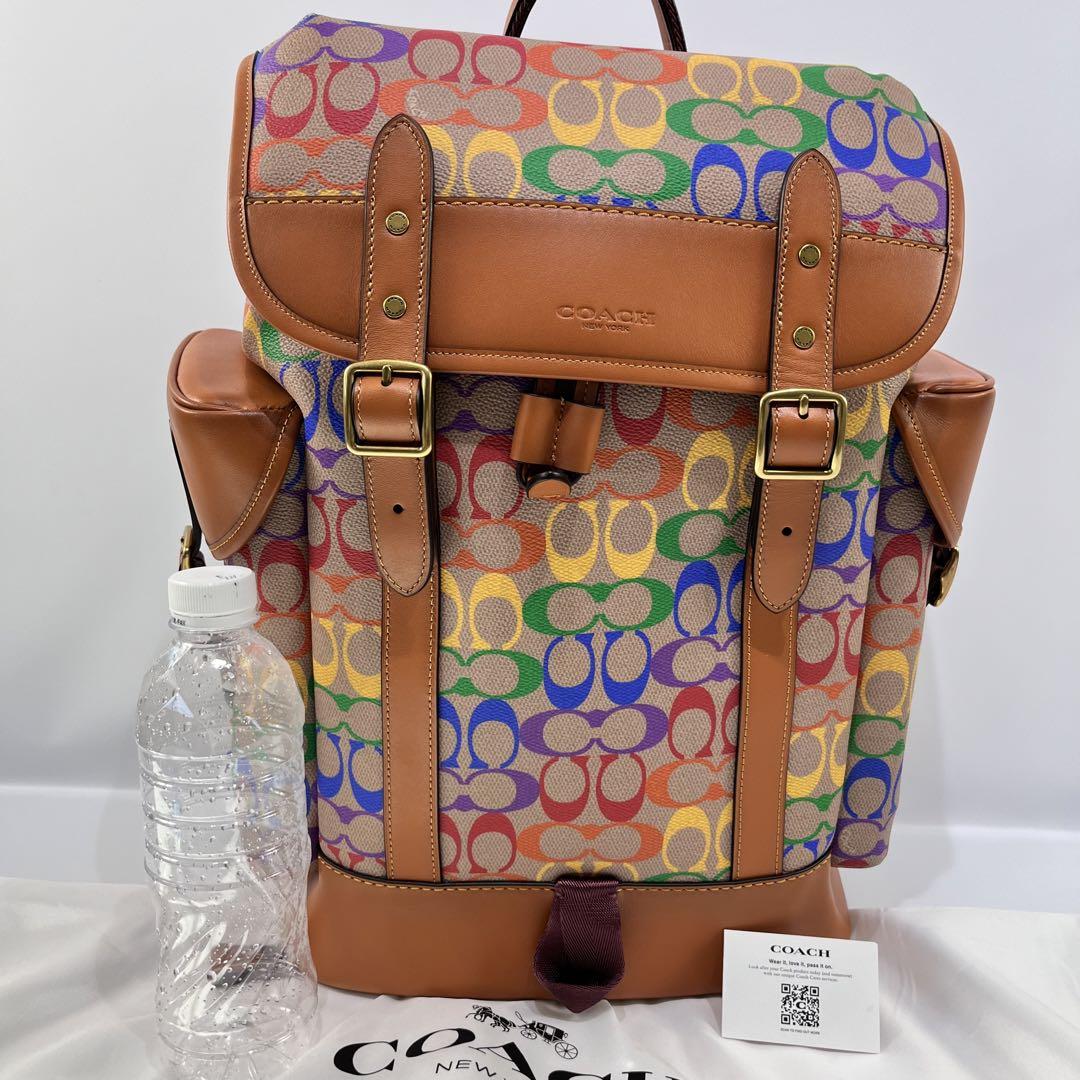 未使用級✨ COACH コーチ　リュックサック CA282 レインボー