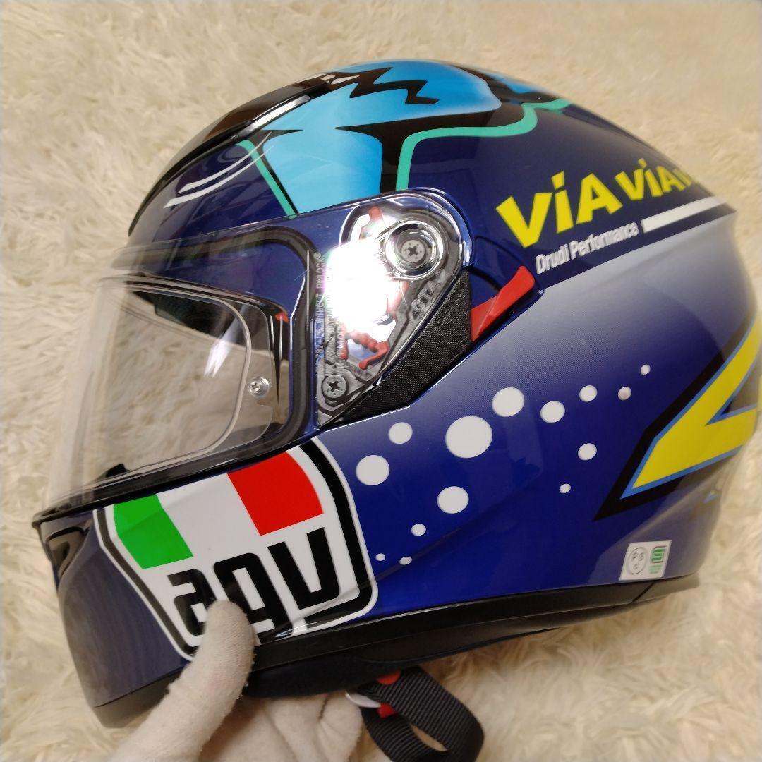 AGV ヘルメット フルフェイス M ロッシ ミサノ シャーク