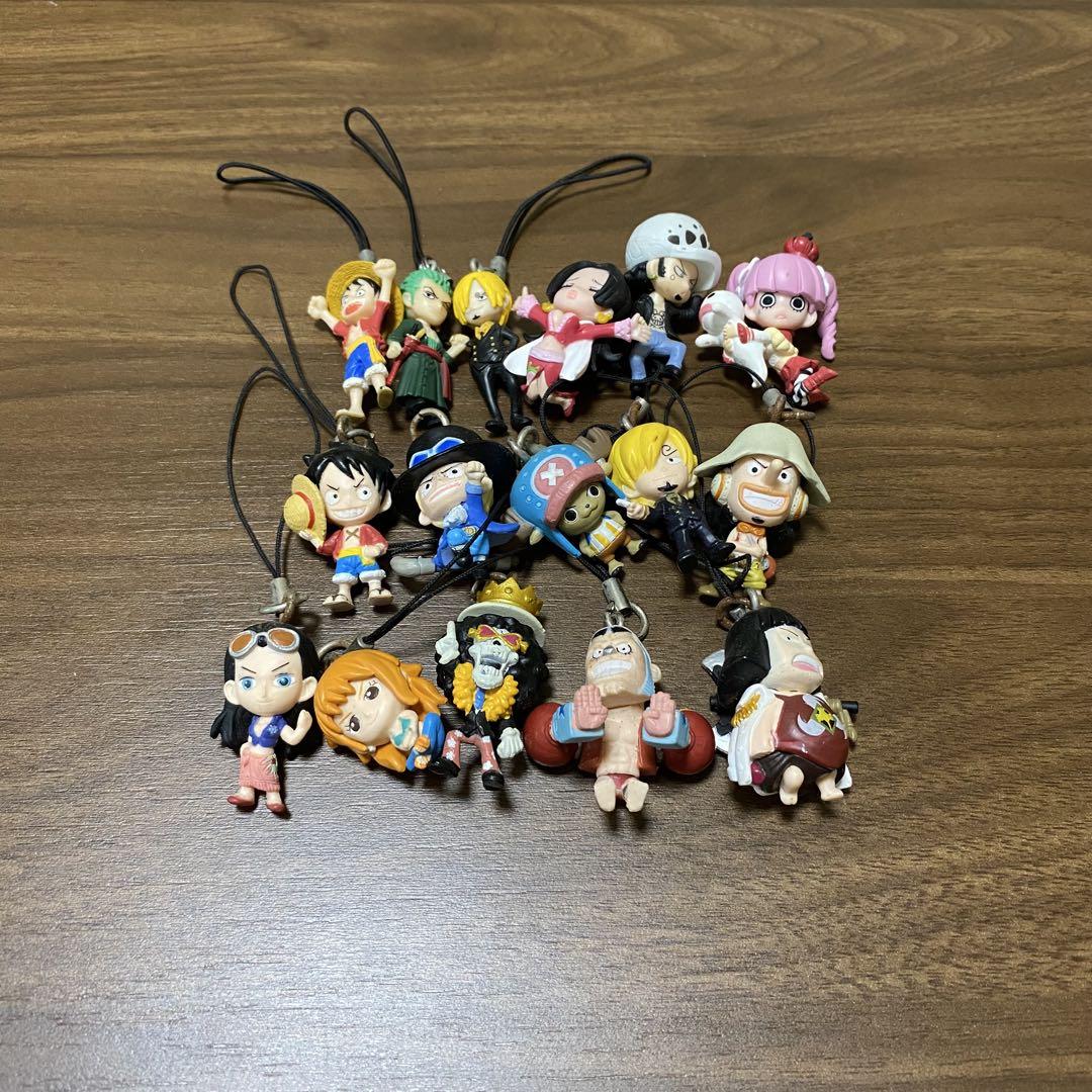 ワンピース キーホルダー ストラップ フィギュア 16点セット
