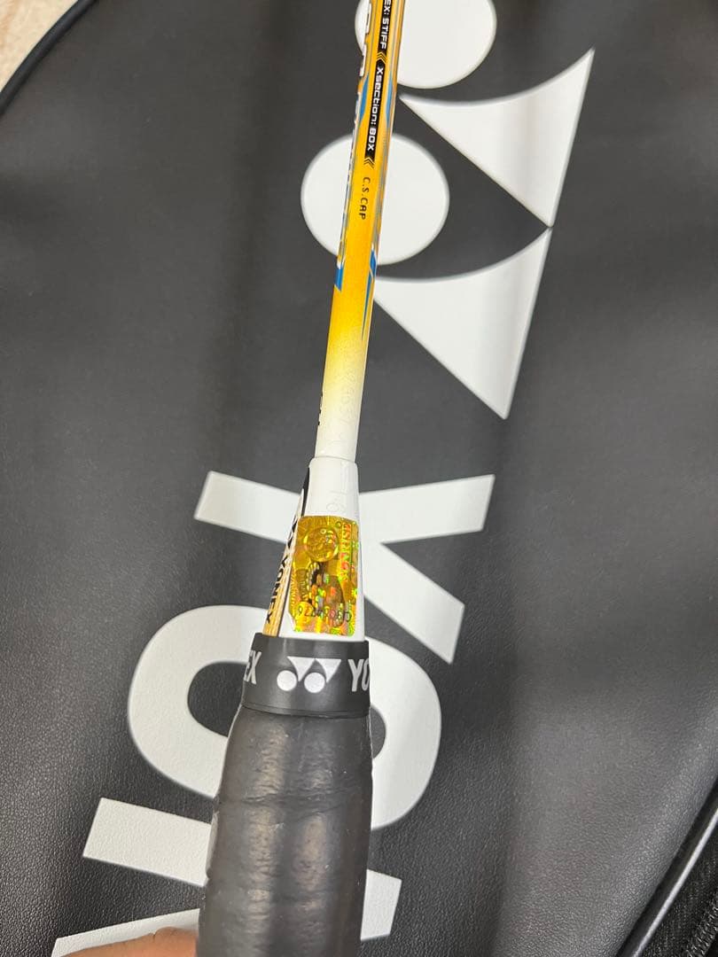 美品/アーマーテック armortec 900 power リーチョンウェイ YONEX アーマーテック900パワー(リーチョンウェイモデル) Yonex