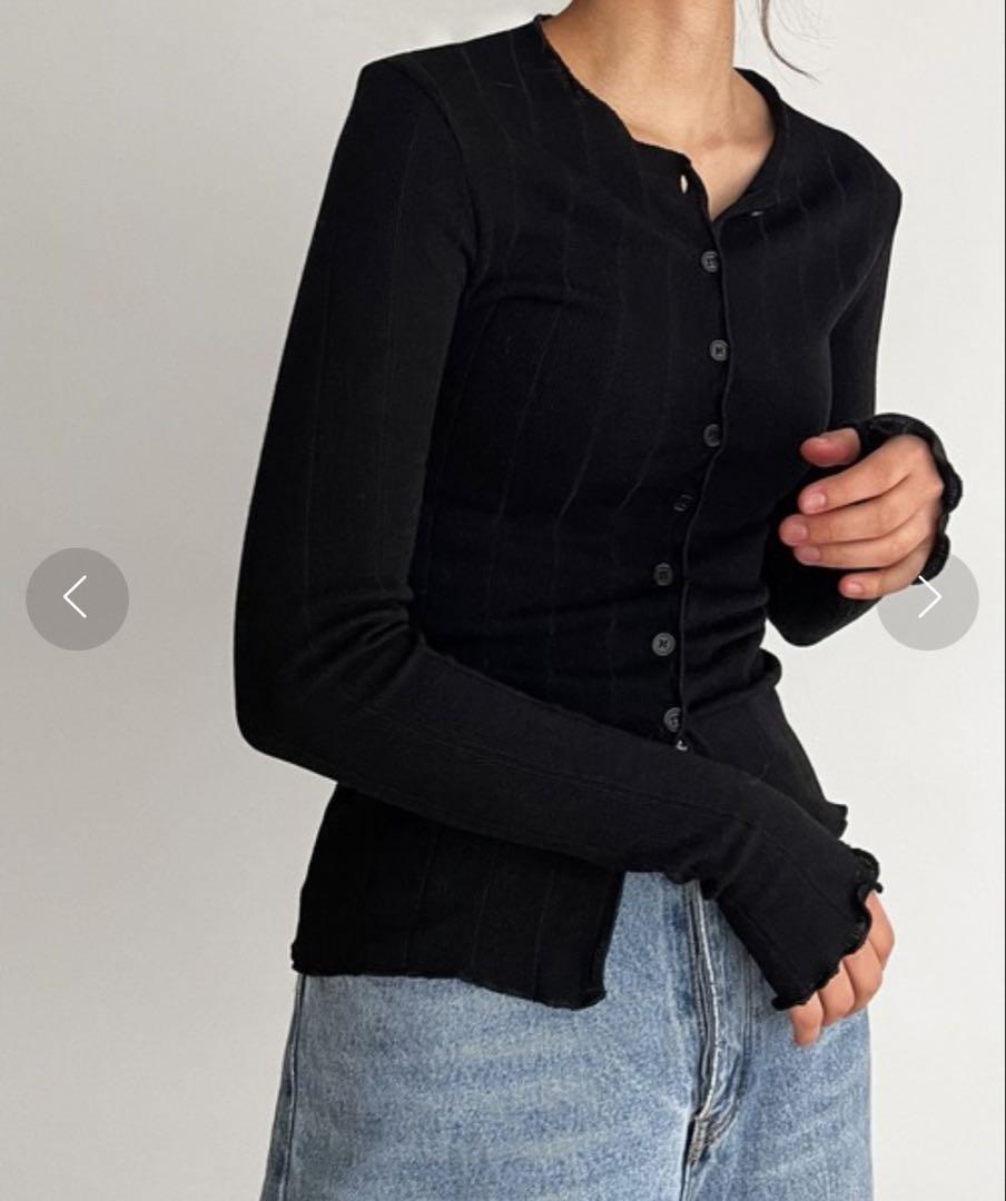 【値下げ】CANAL JEAN2着El marメローリブカーディガン 値下げ】CANAL JEAN2着El marメローリブカーディガン - メルカリ
