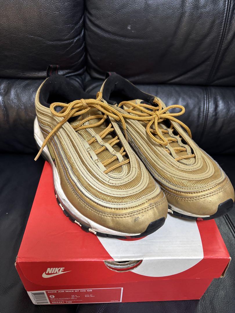 NIKE AIR MAX 97 OG QS ゴールド 9 エアマックス97