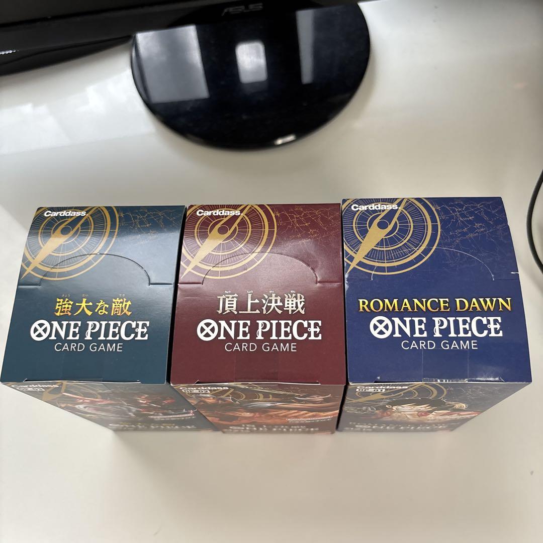 ONE PIECE カードBOX 未開封テープ付き - メルカリ