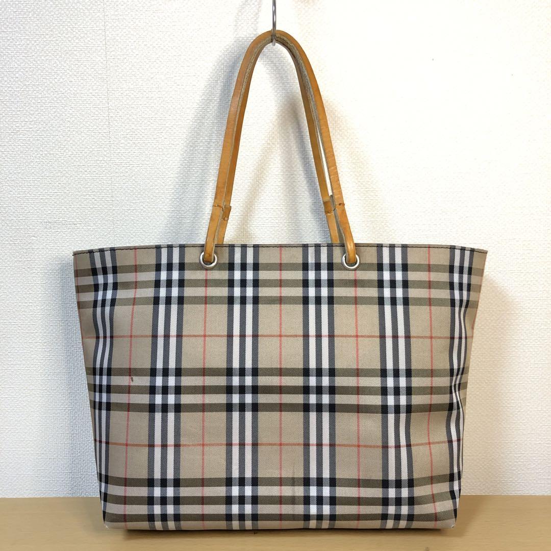 Burberry バーバリー　チェック トートバッグ