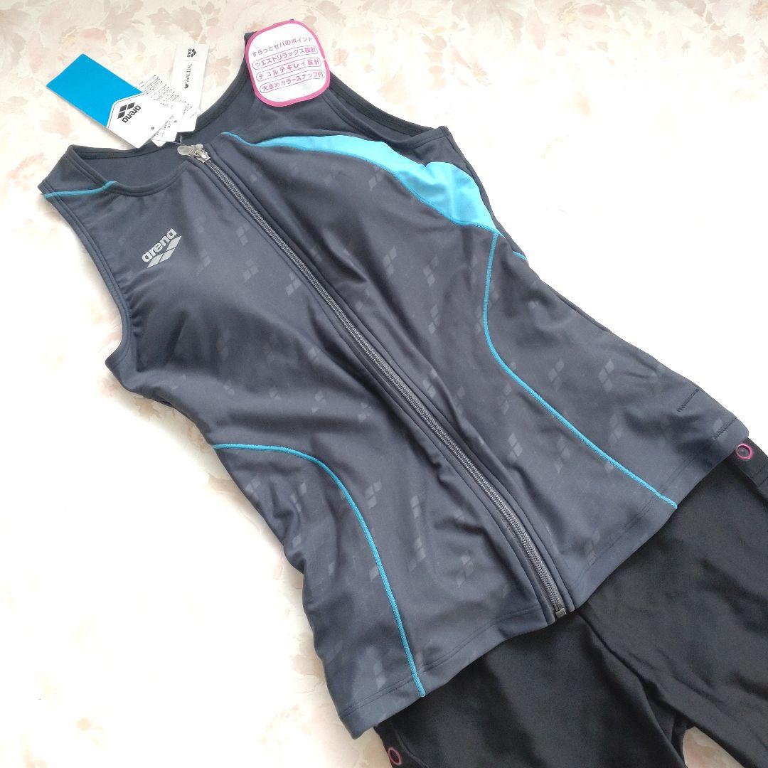 新品 アリーナ arena wacoal 最新 フィットネス水着 セパレーツ L