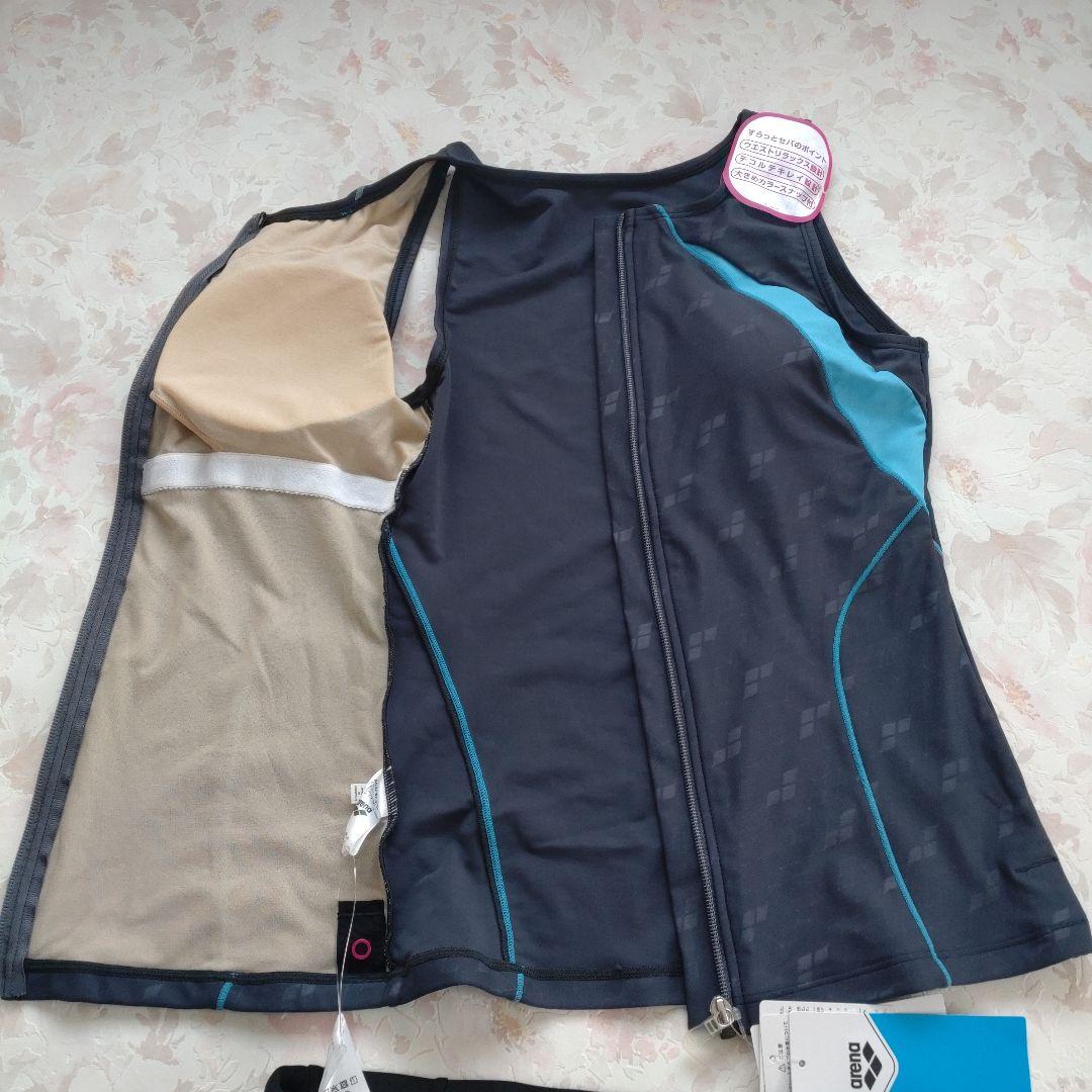 新品 アリーナ arena wacoal 最新 フィットネス水着 セパレーツ L