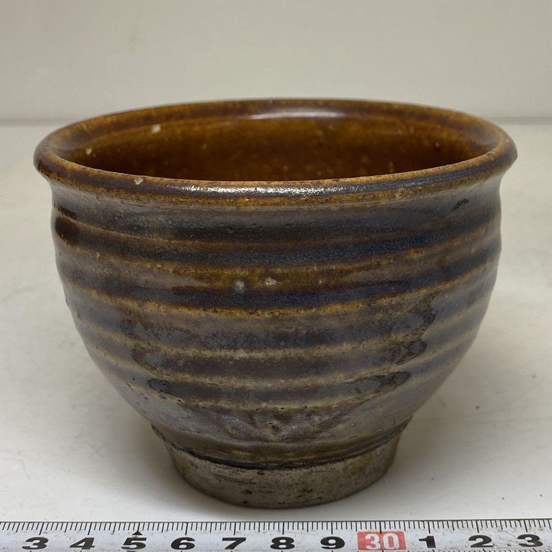 ☆茶3 古瀬戸 茶碗 木箱付 口径11cm 東キ7-0724① - メルカリ