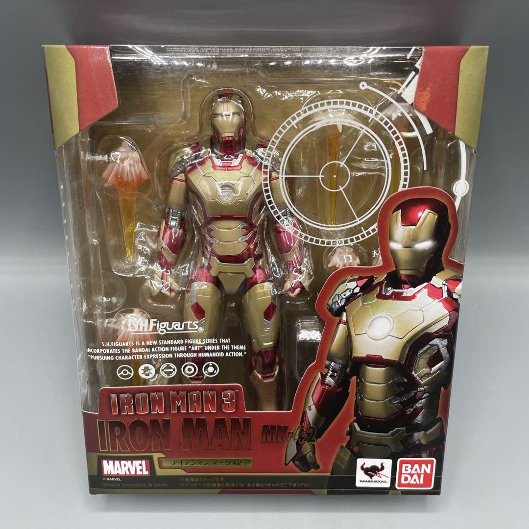 未開封 S.H.Figuarts アイアンマン マーク42 アイアンマン3アメコミ
