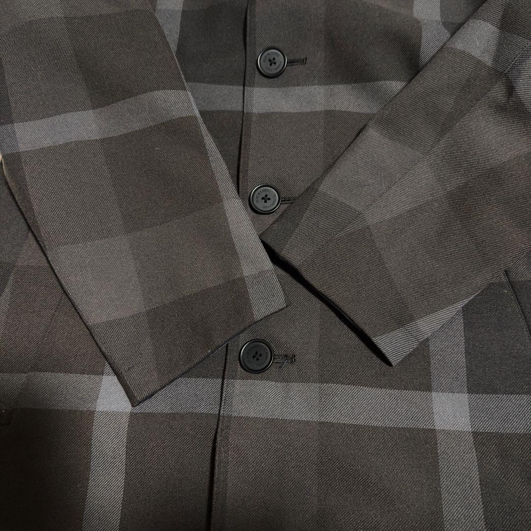 1着で2着分♪ブラックレーベル CBチェック リバーシブル チェスターコート M 1着で2着分♪ブラックレーベル CBチェック リバーシブル チェスターコート M