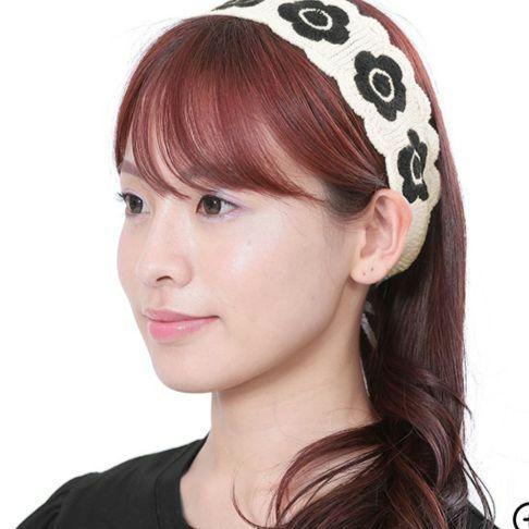 マリークワント MARY QUANT クロッシェデイジー ヘアバンド