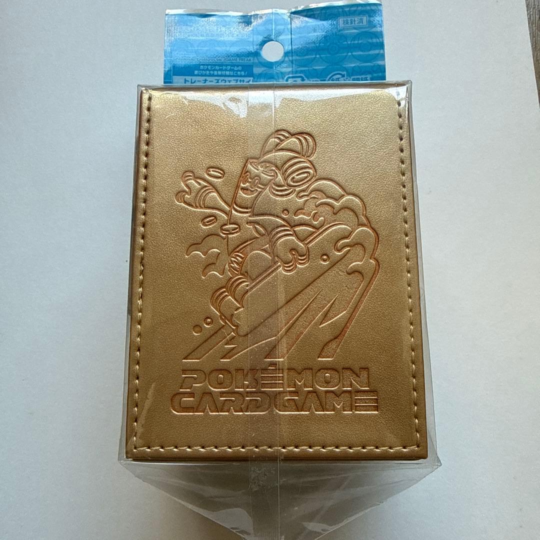 ポケモンカード サーフゴー フリップデッキケース 塗装未使用品 ポケモンカード サーフゴー フリップデッキケース 塗装未使用品