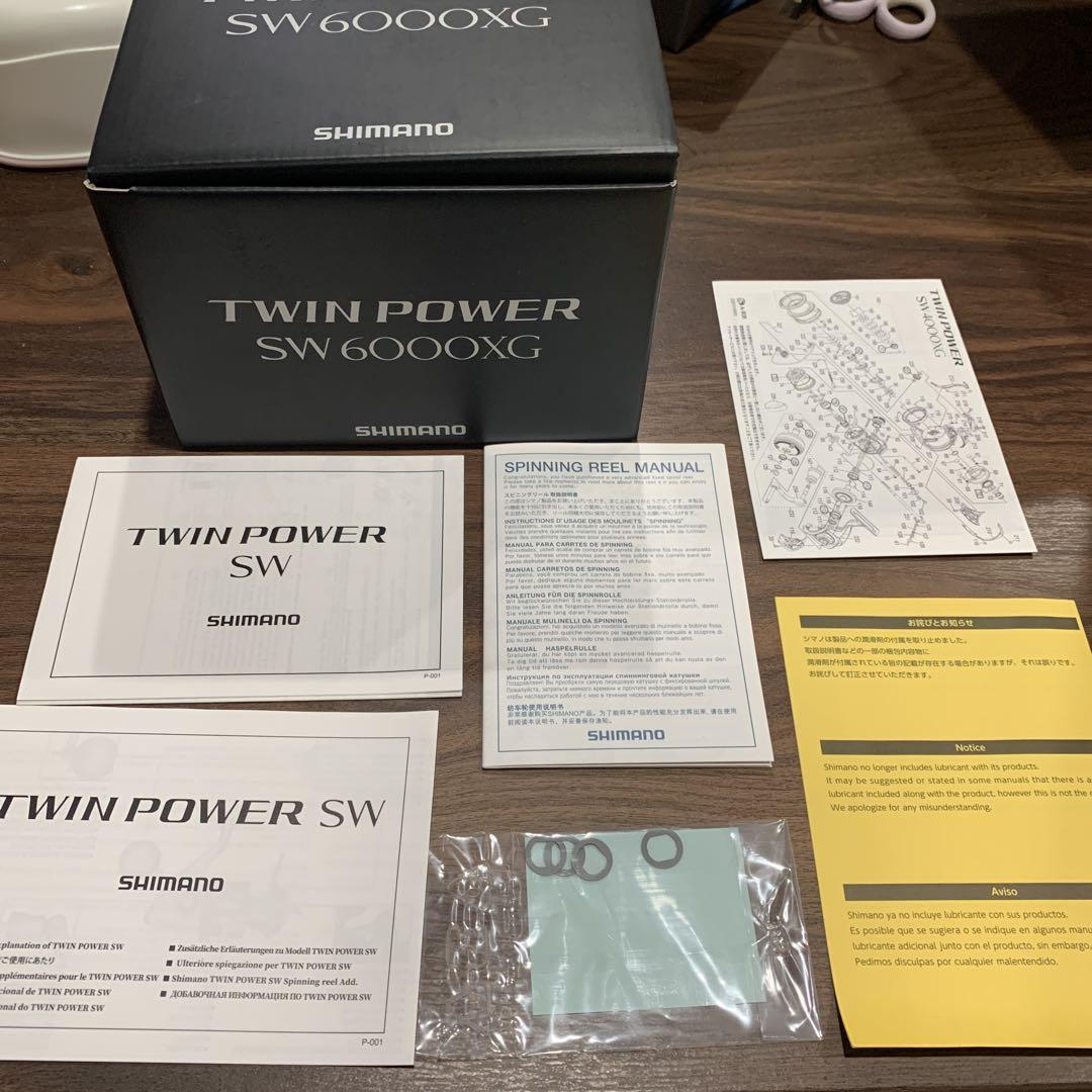 SHIMANO TWIN POWER SW 6000XG リール