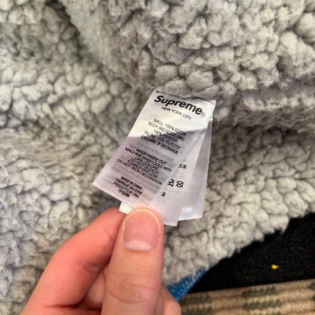 Supreme フランネルスナップシャツ