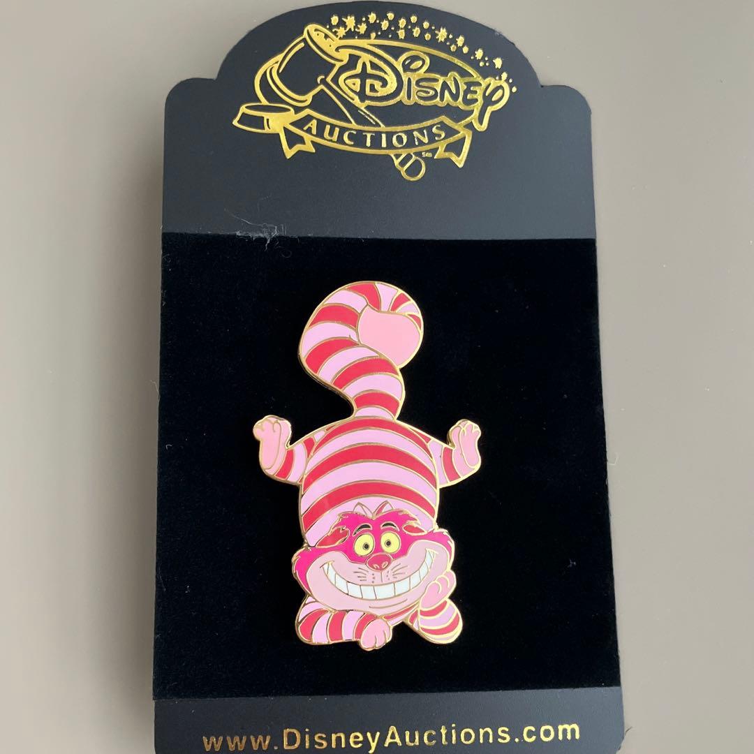 バッジ 海外ディズニーオークションピンバッジ ふしぎの国のアリス チシャネコ セット バッジ 海外ディズニーオークションピンバッジ ふしぎの国のアリス チシャネコ セット