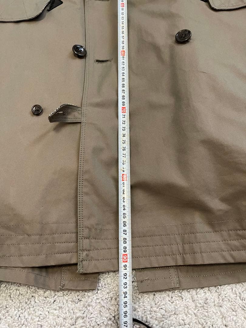 メンズコート ダブルブレスト