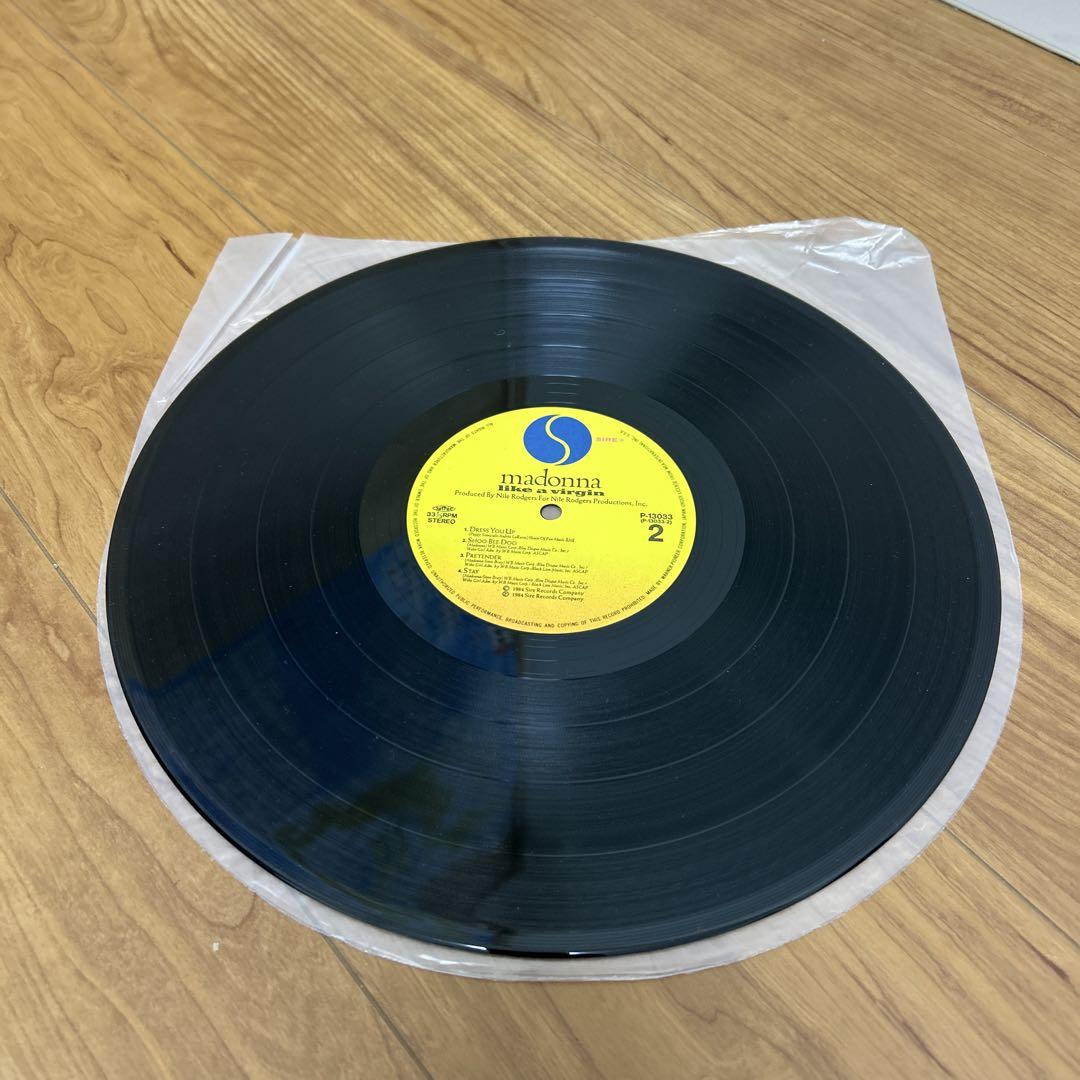 マドンナ / ライク・ア・ヴァージン LP レコード国内盤 - メルカリ