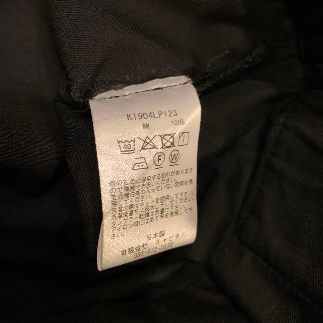 ブラック ワイドパンツM