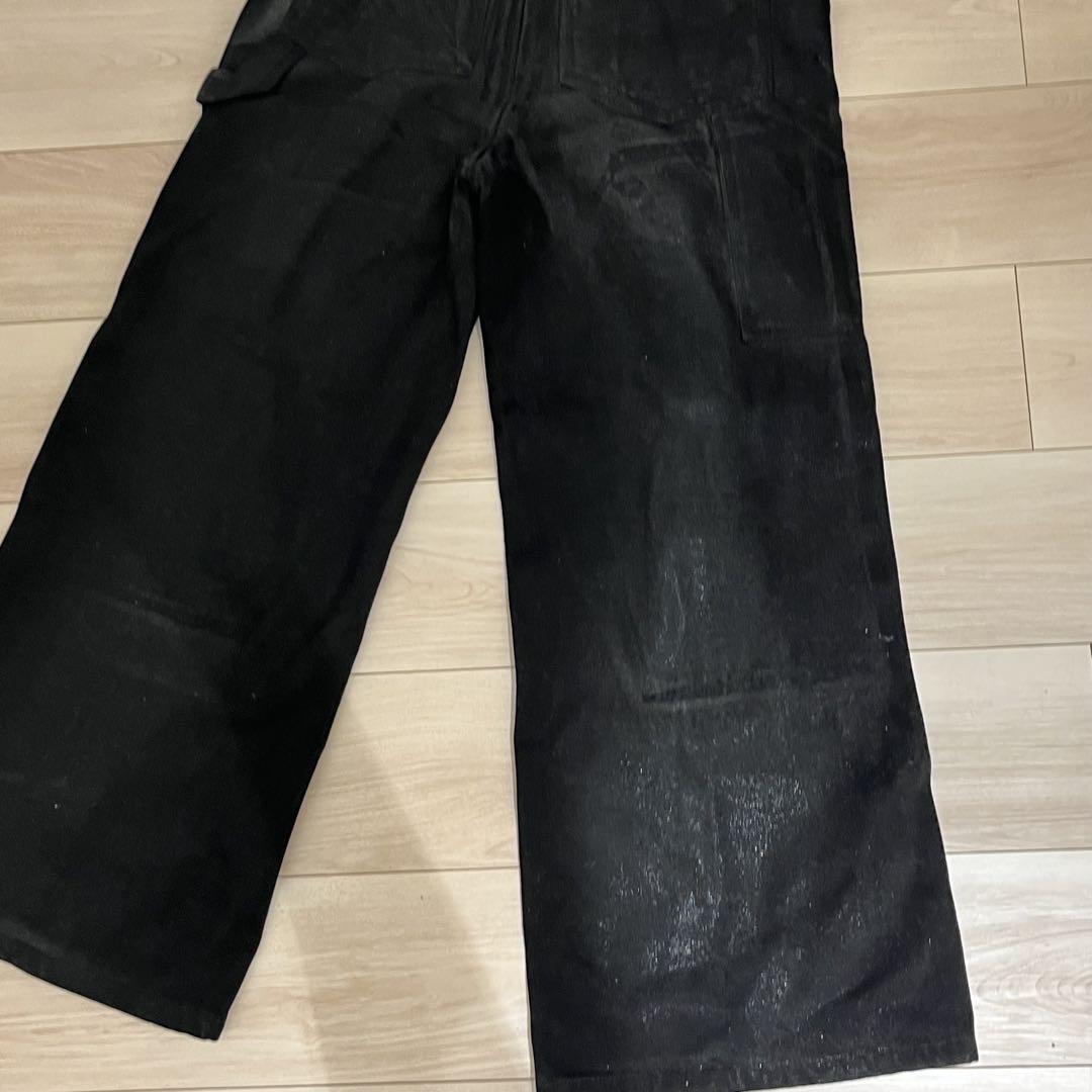 clel 特殊加工ダブルニーデニムパンツ　2 CLEL 特殊加工ダブルニーデニムパンツ ブルー Sサイズ - メルカリ
