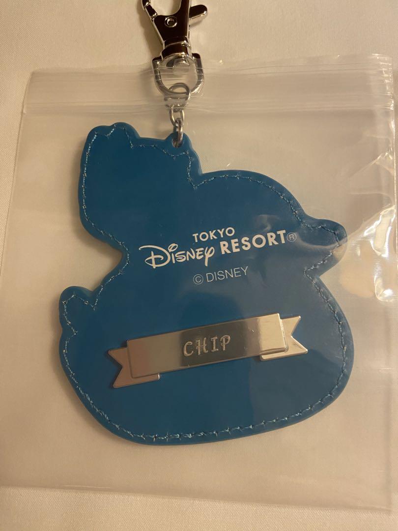 ディズニー　スイスイサマー　チップ　デール　名入れキーチェーン　刻印可能