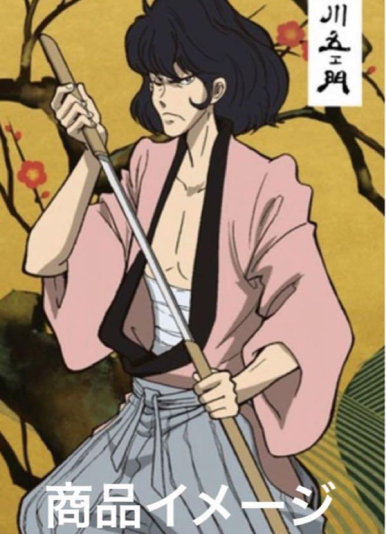 ルパン三世×伊勢丹　浮世絵木版画　大判五連絵図　モンキーパンチ直筆サイン入り