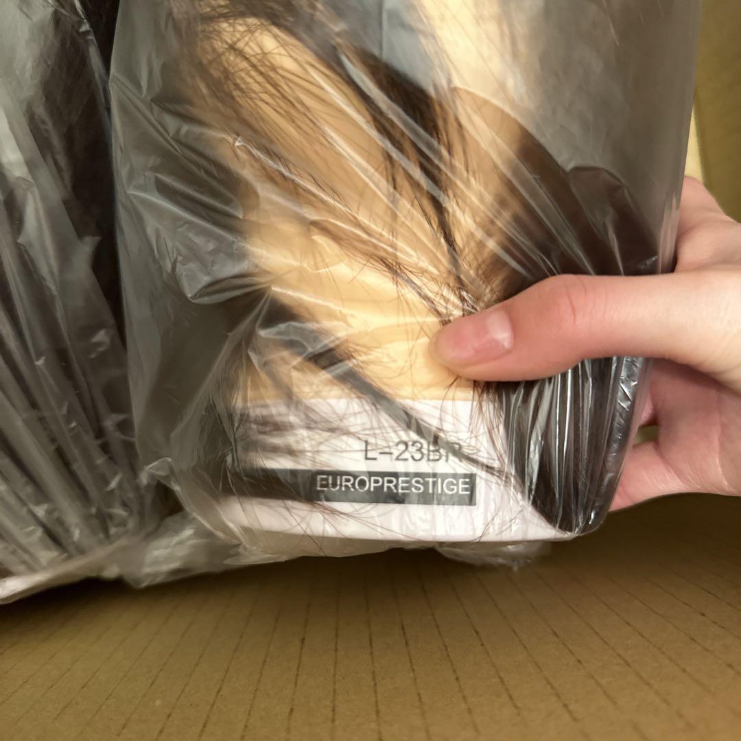 美容師国家試験練習用 カットウィッグ L-23BR 2体 新品未使用