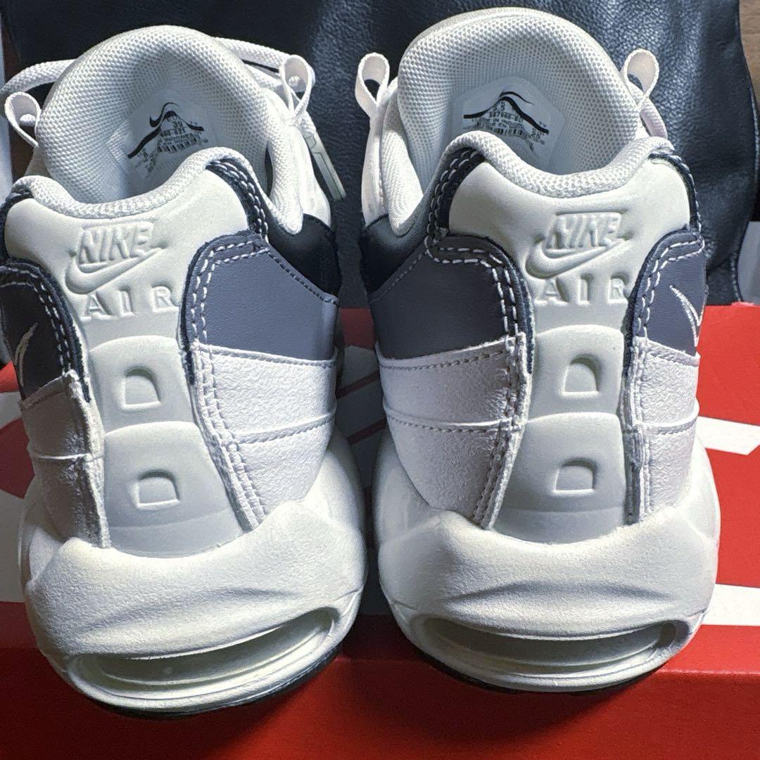 美品　雑誌掲載　NIKE エアマックス95 25センチ　白　黒　グレー