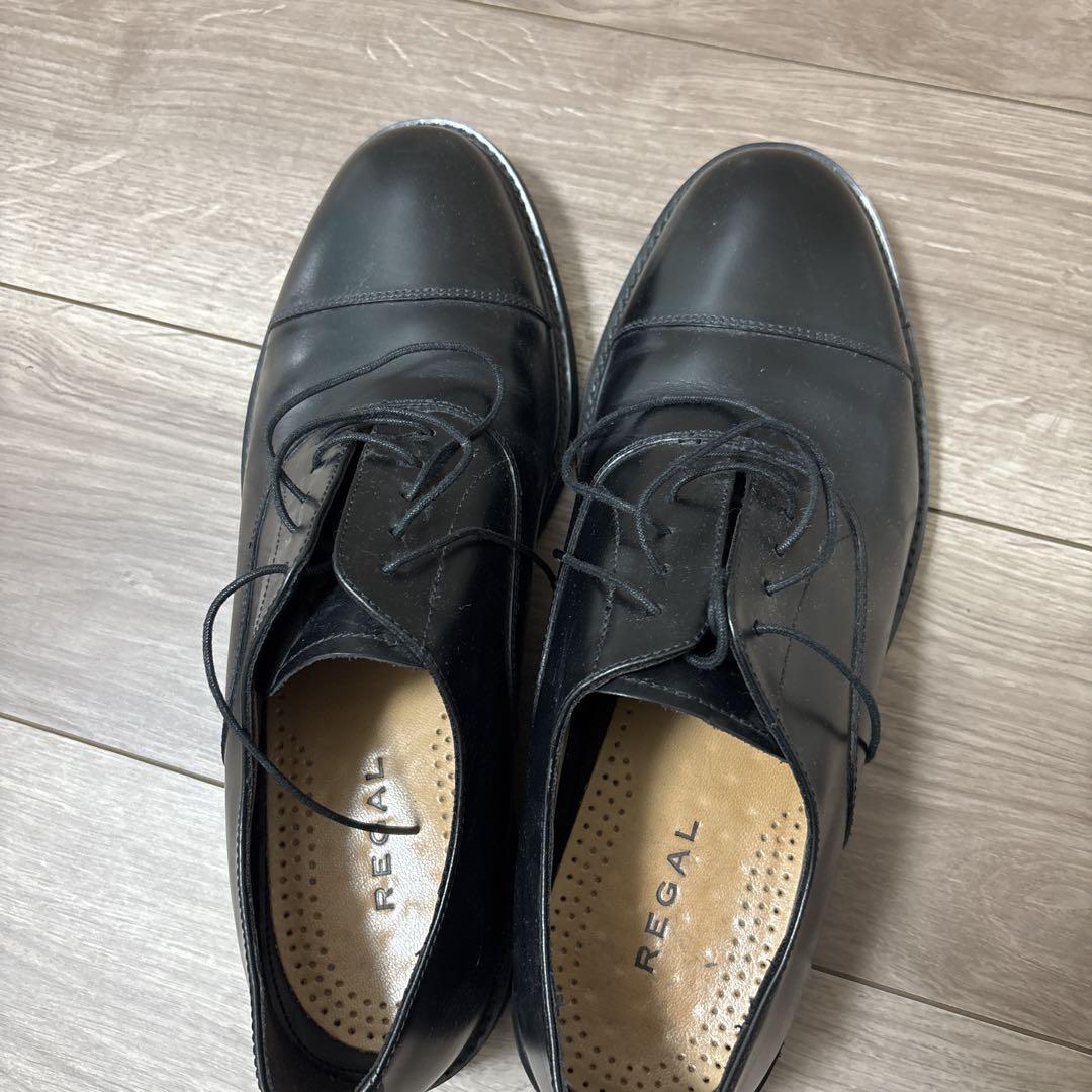 REGAL ブラック レースアップシューズ REGAL ブラック レースアップシューズ