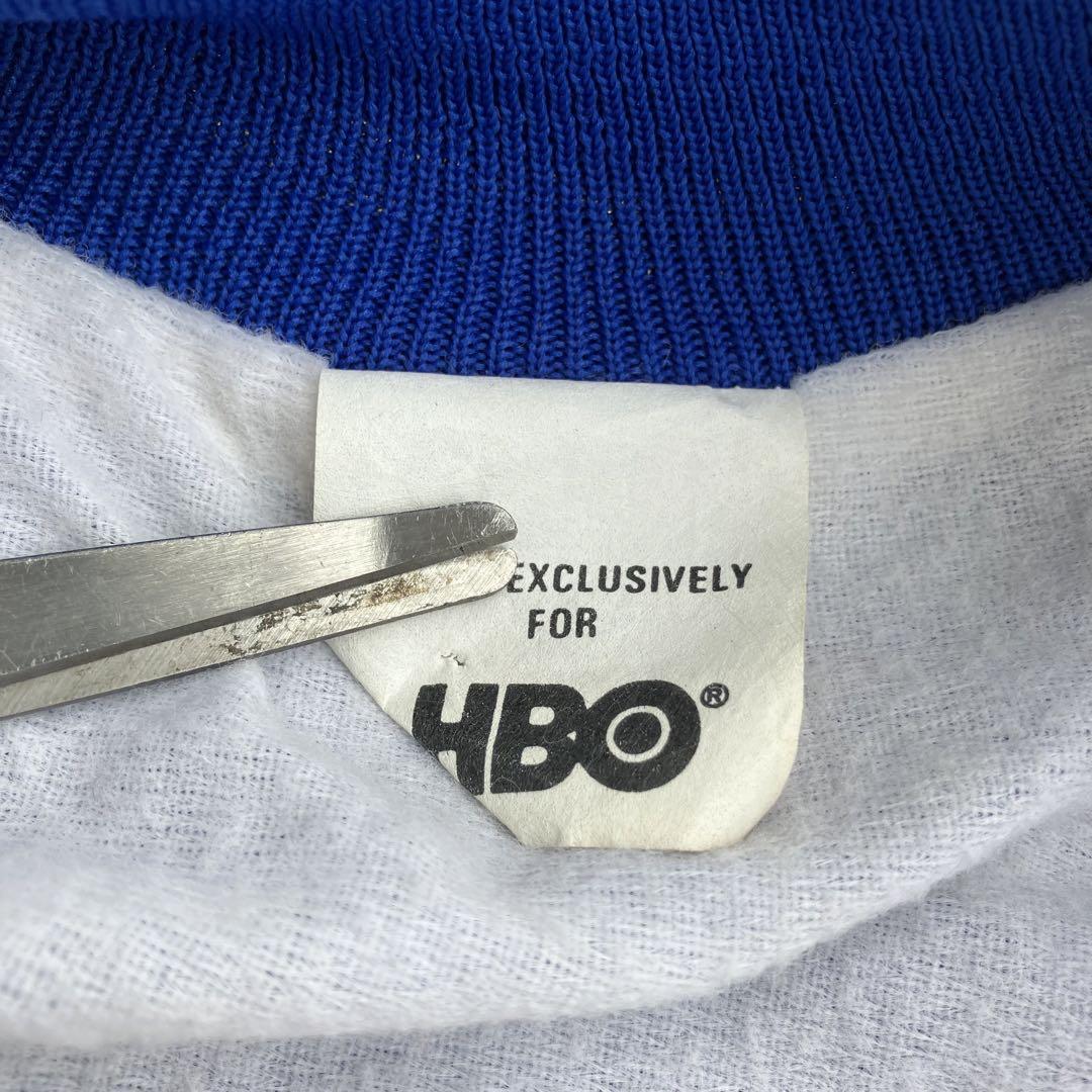 USA製　ナイロンジャケット　HBO 企業刺繍