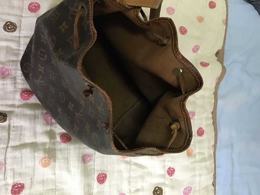 Louis Vuitton バケットバッグ ブラウンプチノエ　巾ちゃく Louis Vuitton バケットバッグ ブラウンプチノエ 巾ちゃく