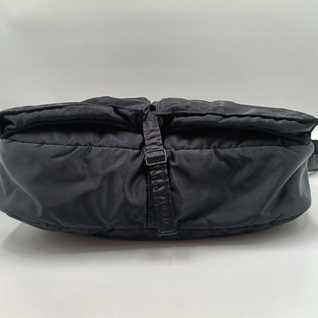 美品✨️ポーター PORTER タンカー ビジネスバッグ 肩がけ フラップ 黒