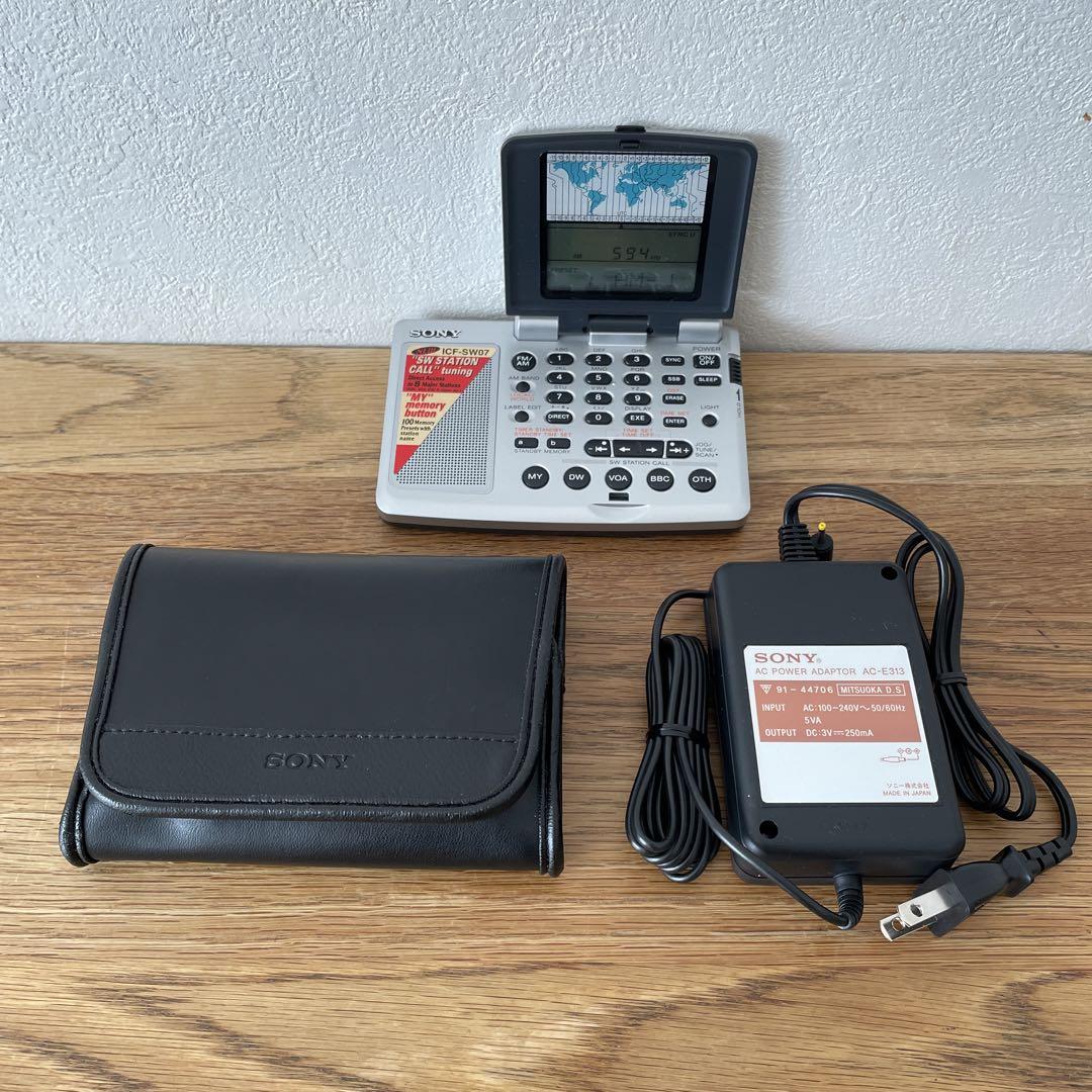 ソニーSONY ワールドバンドレシーバー  ICF-SW07
