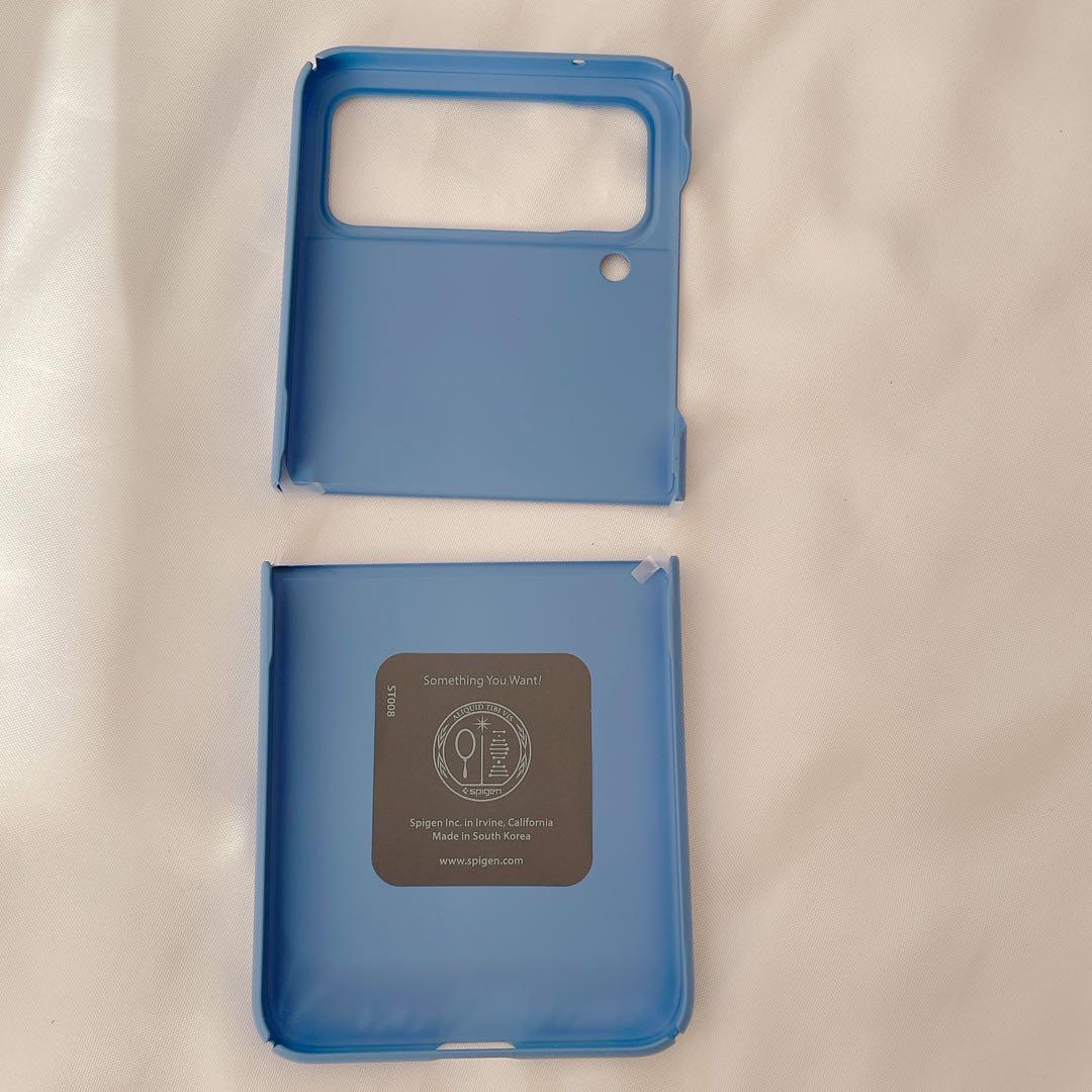 Galaxy Z Flip4 ケース マット コーンフラワーブルー ギャラクシー Galaxy Z Flip4」「Galaxy Z Fold4」 フォルダブルスマホ向けケース