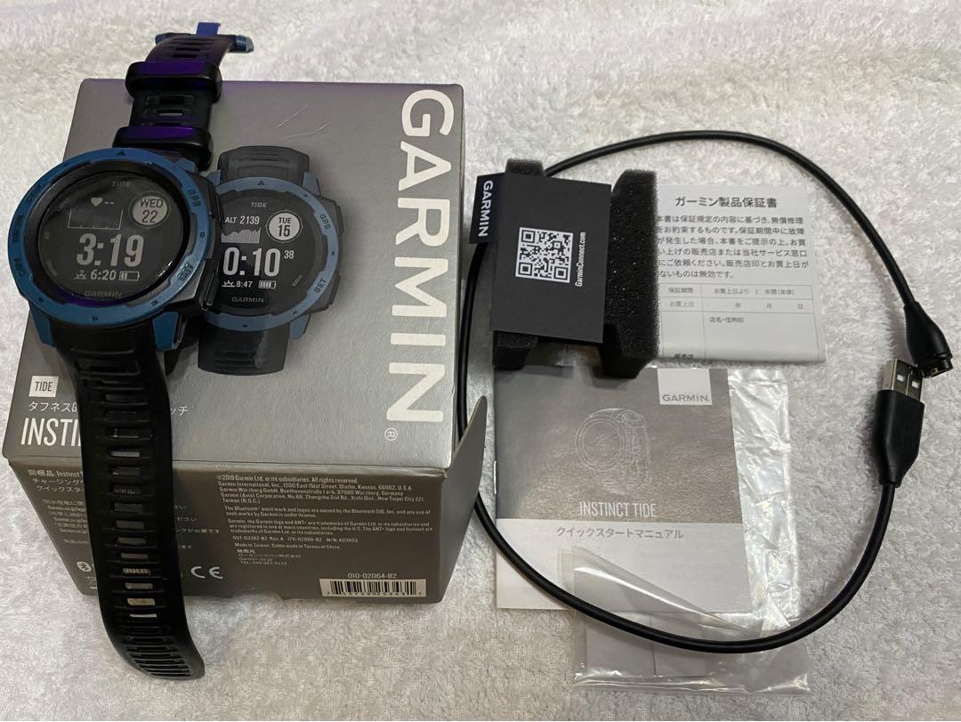 GARMIN INSTINCT TIDE BLACK/BLUE