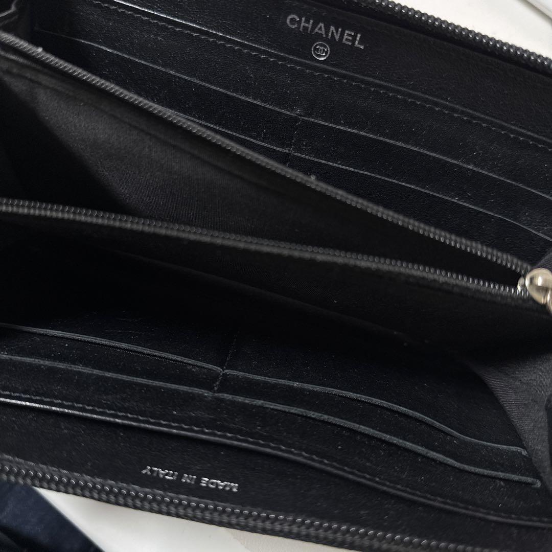 ラウンドジップ 長財布