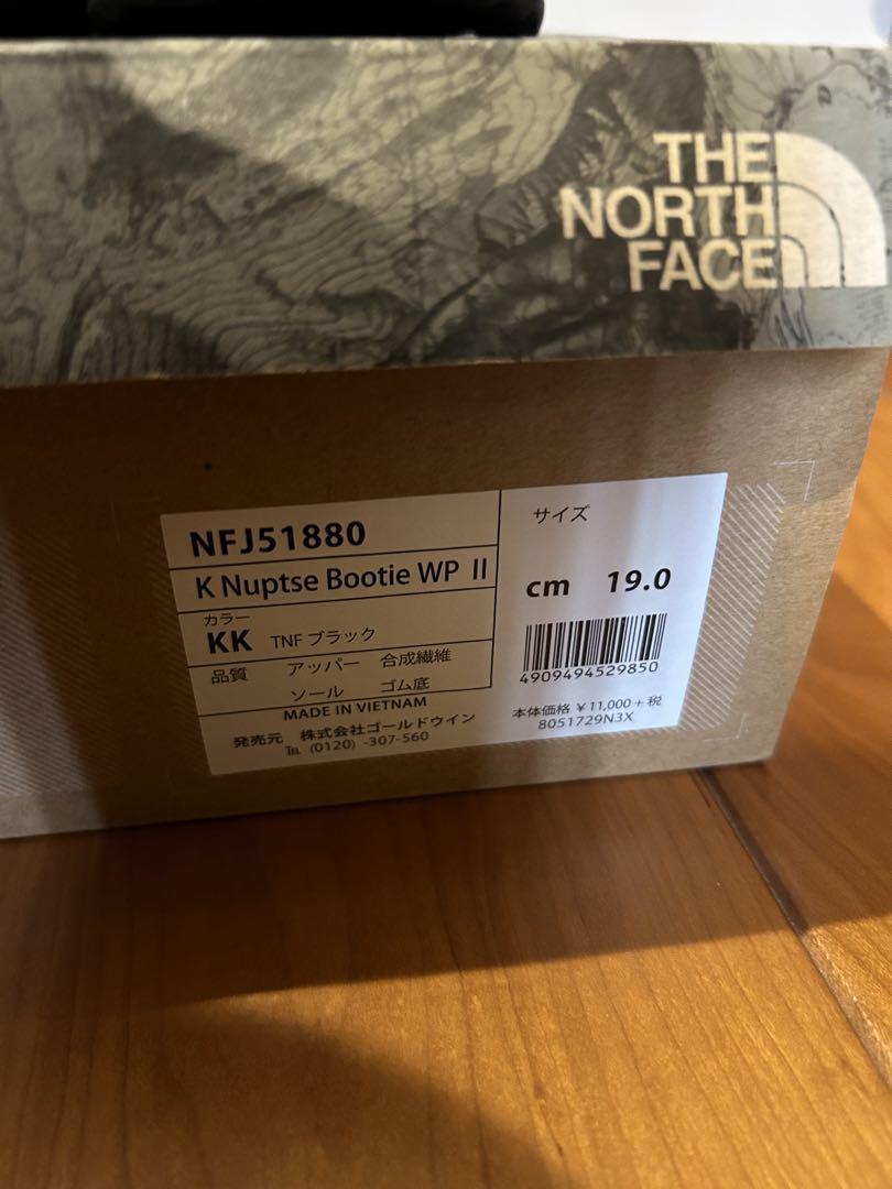 ノースフェイス  ウォータープルーフブーツ　NFJ51880 19cm