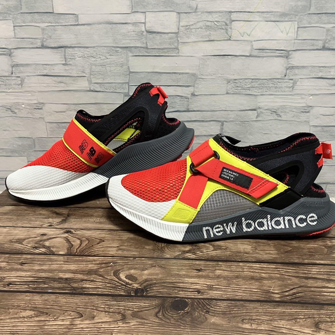 【激安アウトレット!】 28.0】NB ニューバランス 限定品 スポーツサンダル TEST RUN 靴 靴