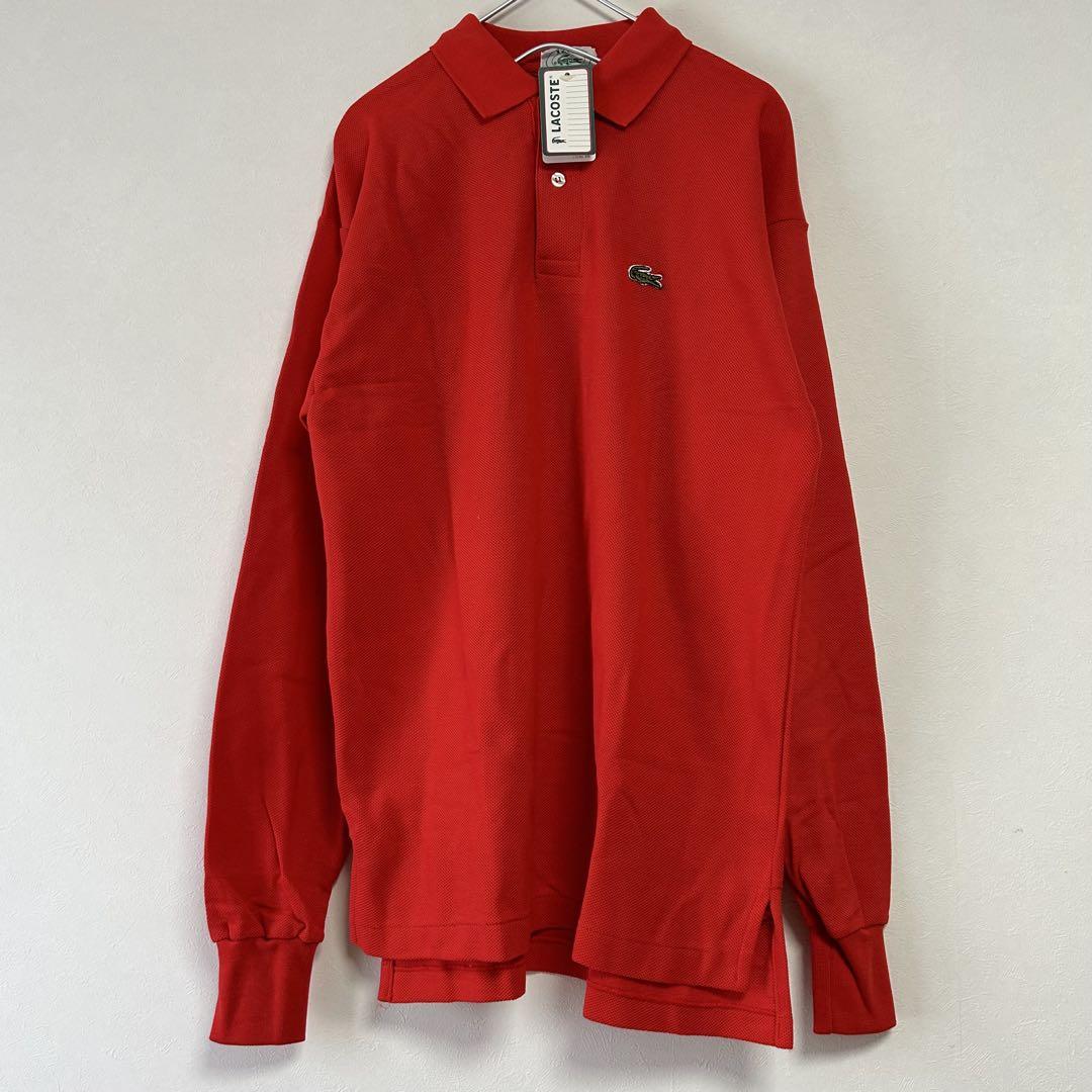 新品 80s 90s LACOSTE IZOD半袖ポロシャツ レッド