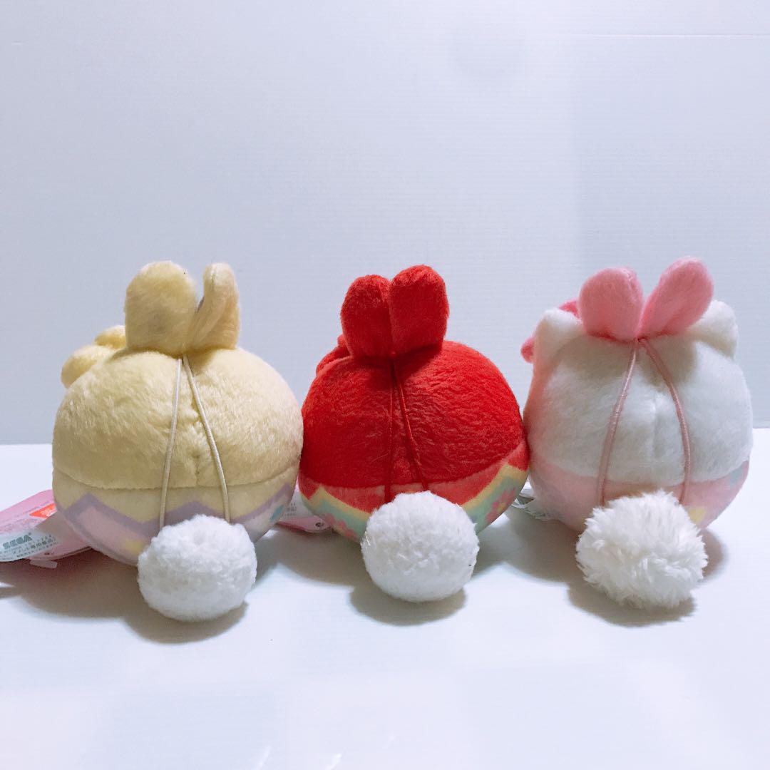 人気が高い  ハローキティ カラフルたまご うさぎ マスコット 3コセット その他
