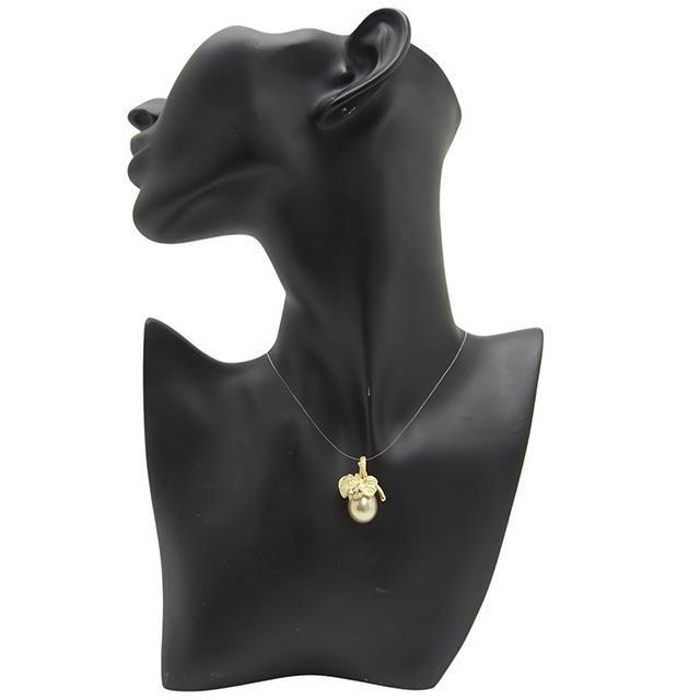 白蝶真珠ダイヤモンドペンダント K18 W12.0mm 0.06ct 7.2g