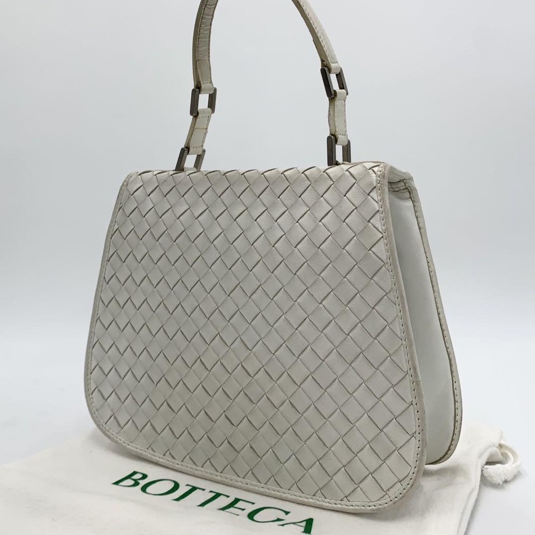 BOTTEGA VENETA イントレチャートレザー製ハンドバッグ (BOTTEGA