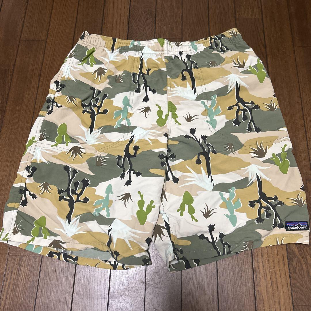 patagonia カモフラージュ柄 ショートパンツ XXL
