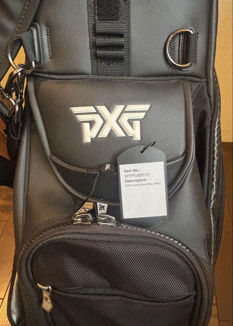 PXG HYBRID STAND CADDY BAG Blackスタンドバッグ