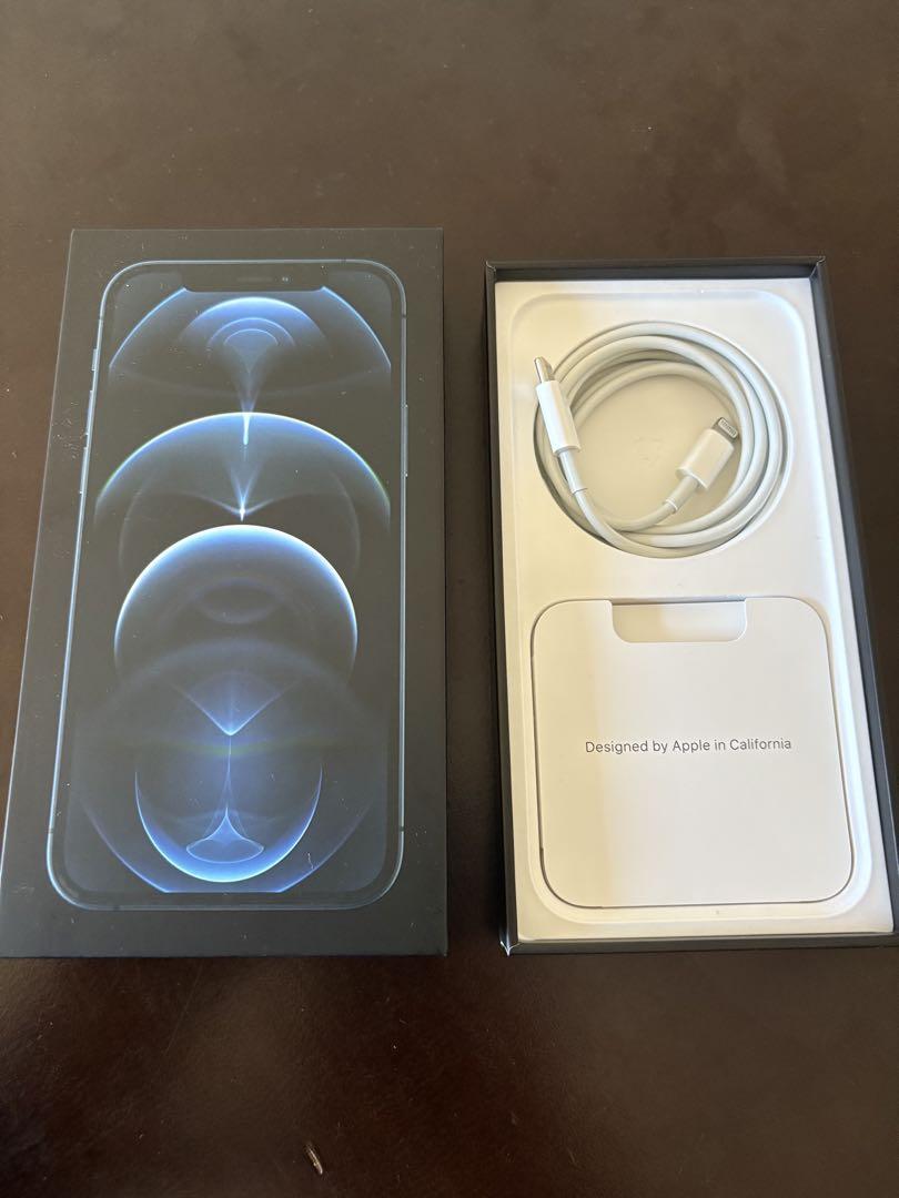 ※値下げ中【iPhone12 Pro】ブルー　箱付き　128G