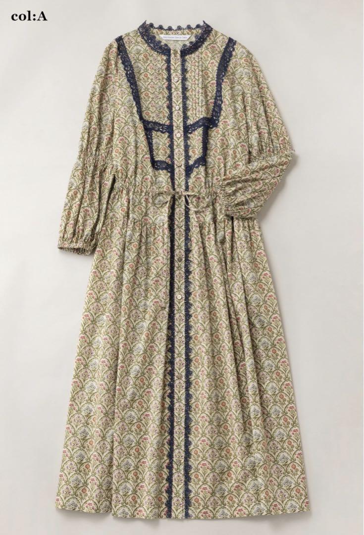 Jane Marple ドンルサロン DELFT DAY ティアードドレス