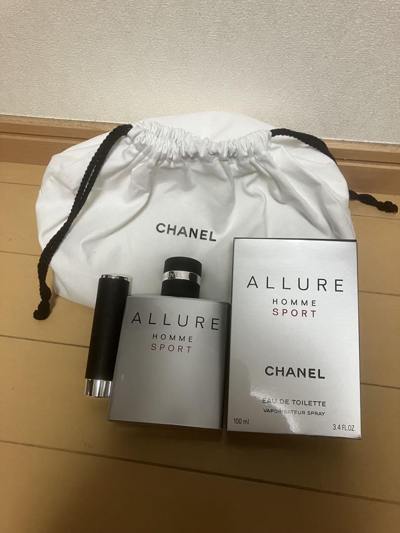 CHANEL ALLURE HOMME SPORT 100ml ポーチ付き