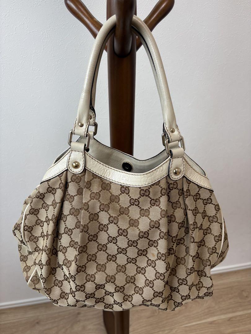 GUCCI GGパターン トートバッグ ベージュ