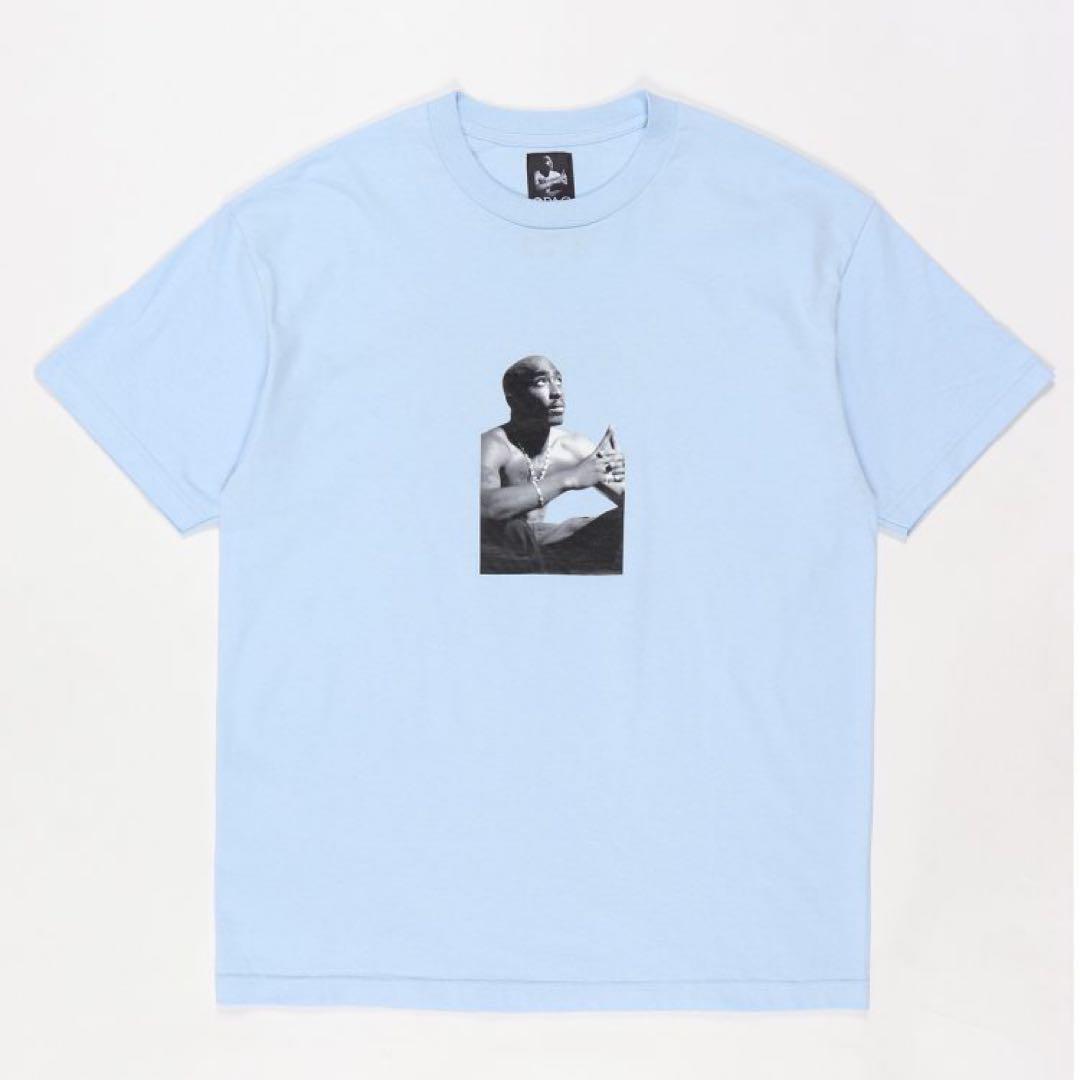 新品 WACKO MARIA Tシャツ サイズM 2PAC ライトブルー